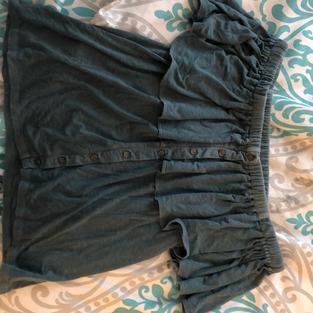 off the shoulder ruffle top from American Eagle!